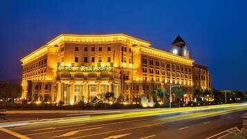 Front of property – evening/night