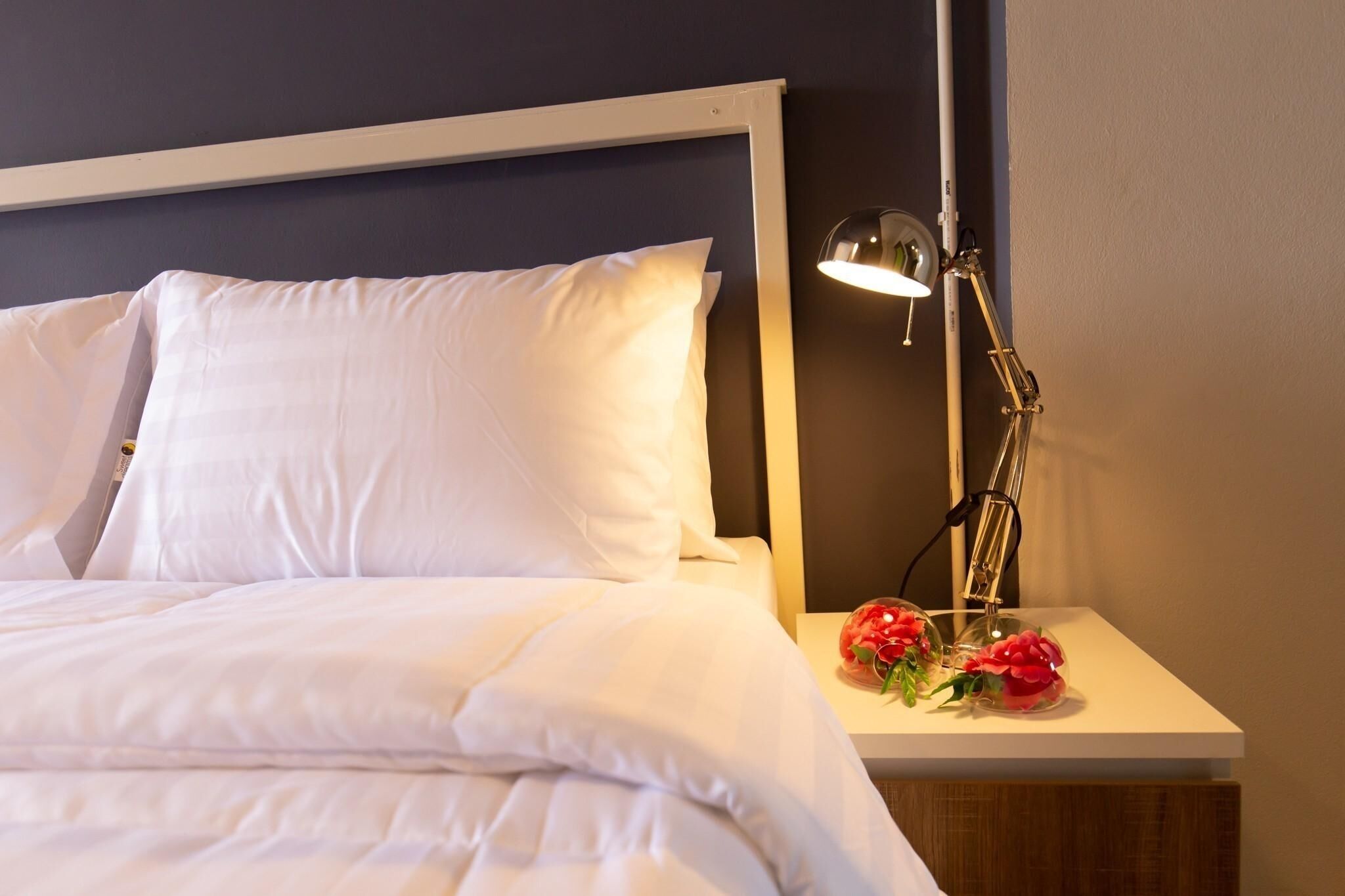 1 bedroom, desk, blackout curtains, soundproofing