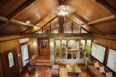 Área de sala de estar. Malagos Garden Resort