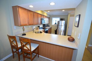 Stadtwohnung, 2 Schlafzimmer | Eigene Küche | Wasserkocher mit Kaffee-/Teezubehör, Kühlschrank, Toaster