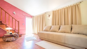 Villa, Private Pool | Living area | Flat-screen TV