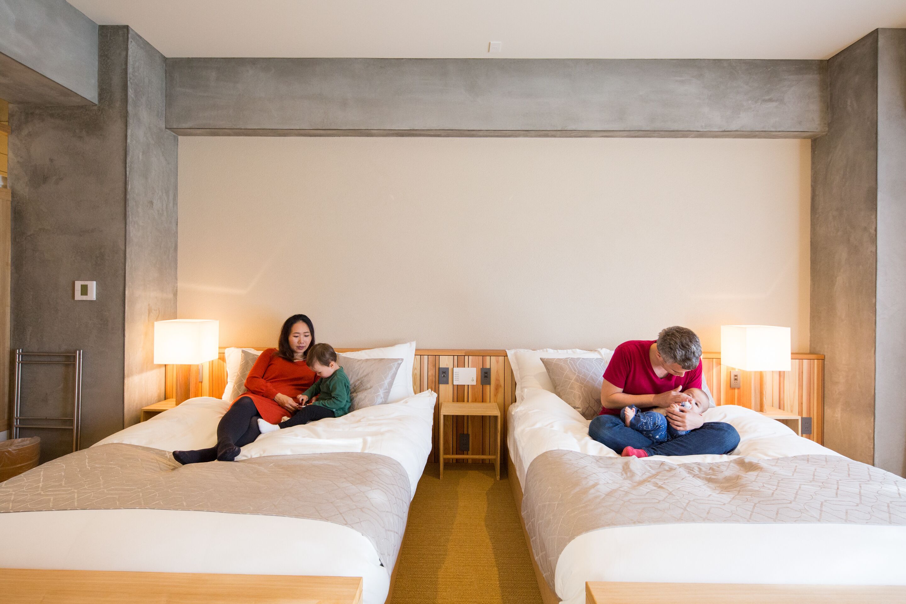 desk, blackout curtains, free wifi, bed sheets