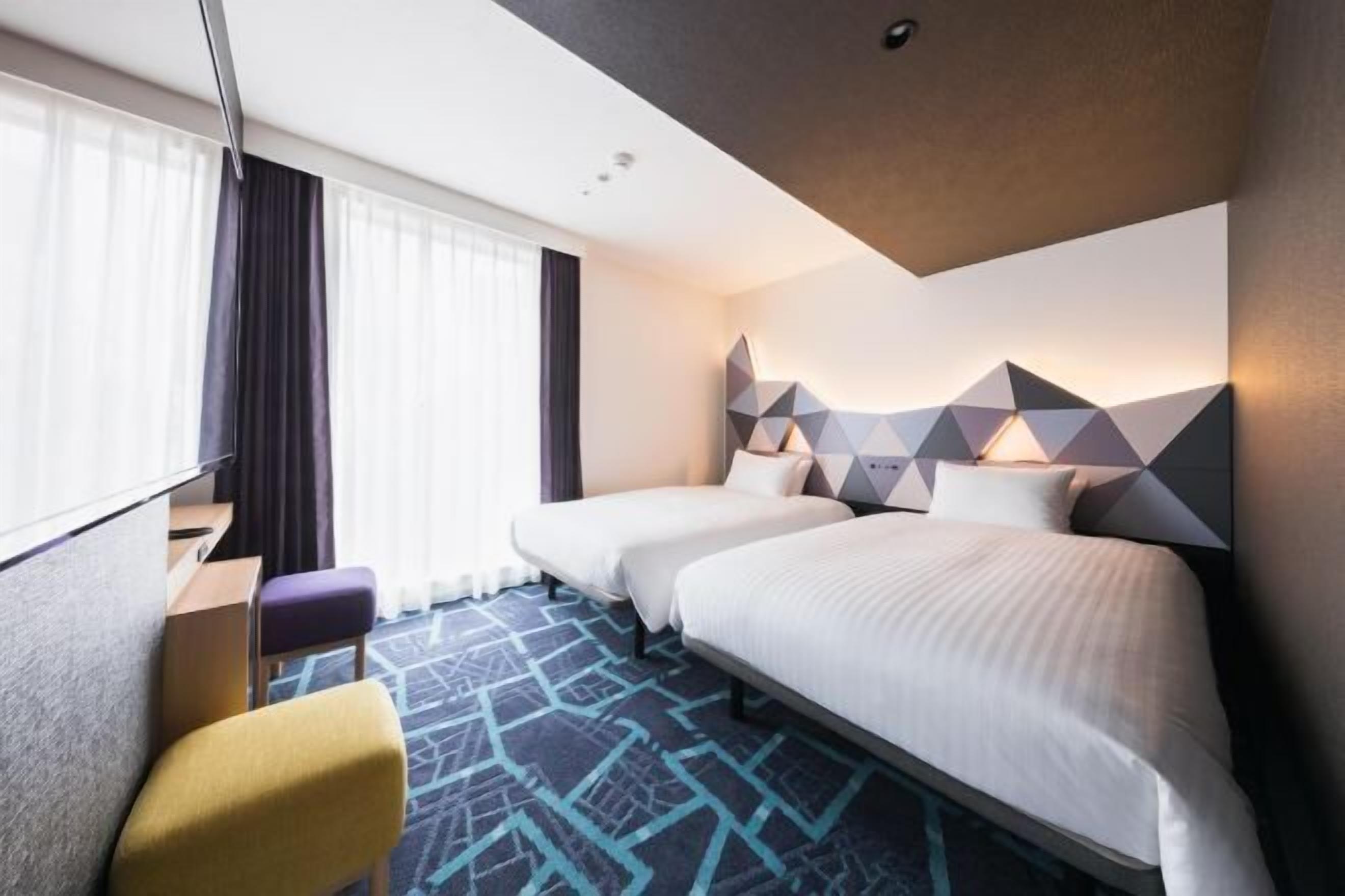 Down duvets, desk, blackout curtains, free WiFi