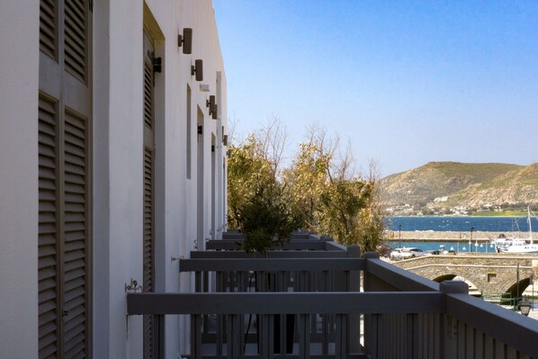 Uitzicht vanuit accommodatie