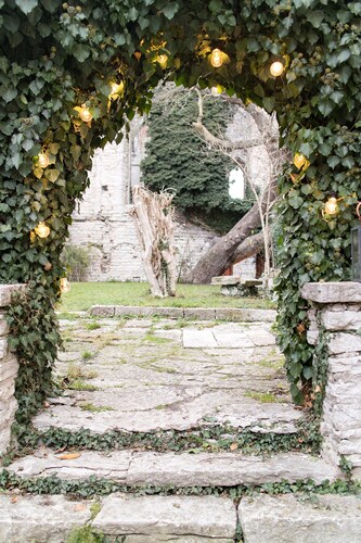 Unique house in downtown Visby next to St. Karin ruin - 8 beds - large garden