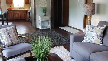 TV connectée, cheminée