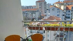 Family Apartment, City View | Balcony - City Center Apartment (Bar)