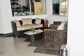 Lobby sitting area