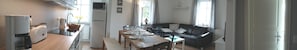 Family Apartment, 3 Bedrooms, Garden View (Weitblick , Cleaning Fee EUR 70,00) | Living area