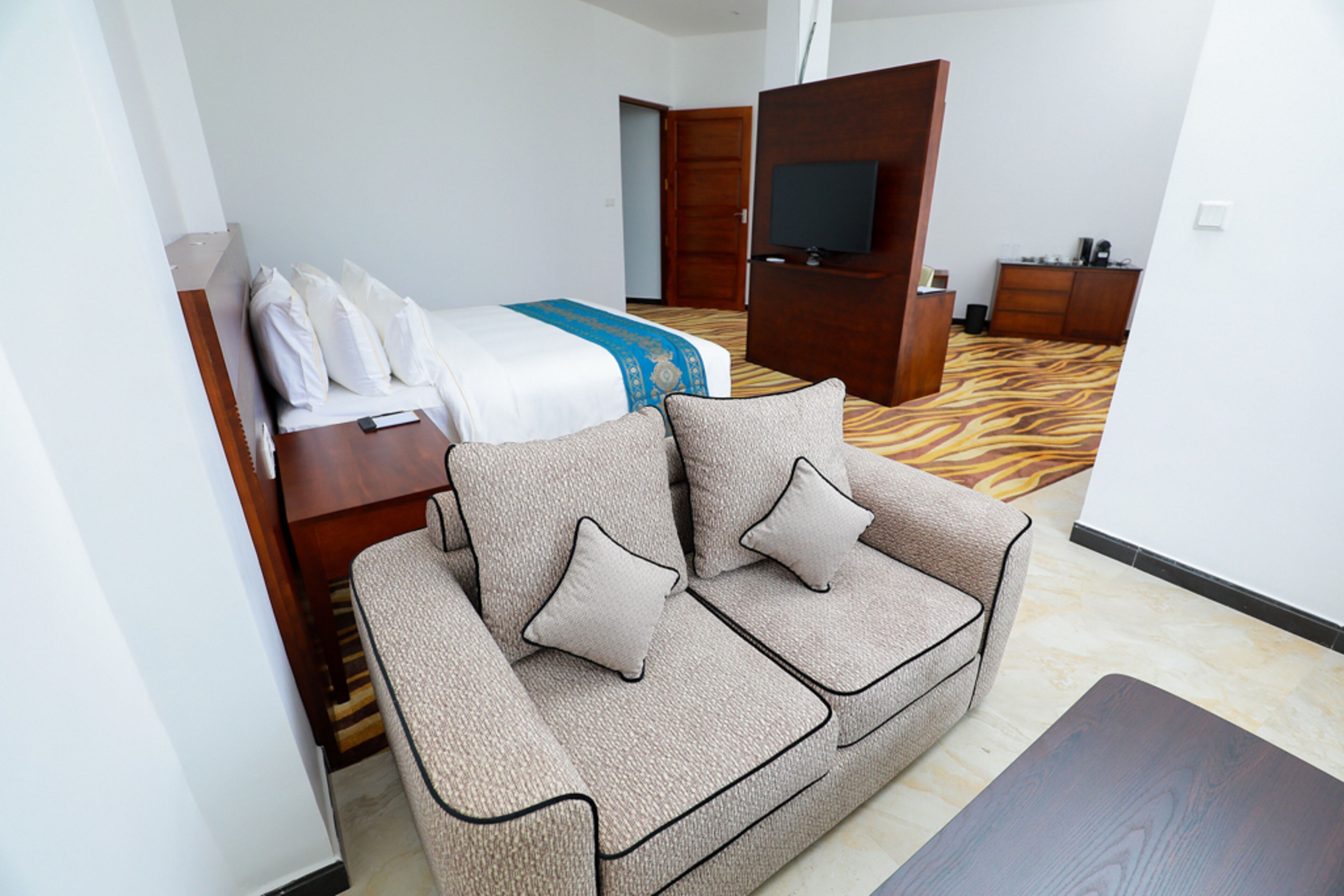 Minibar, in-room safe, desk, blackout drapes