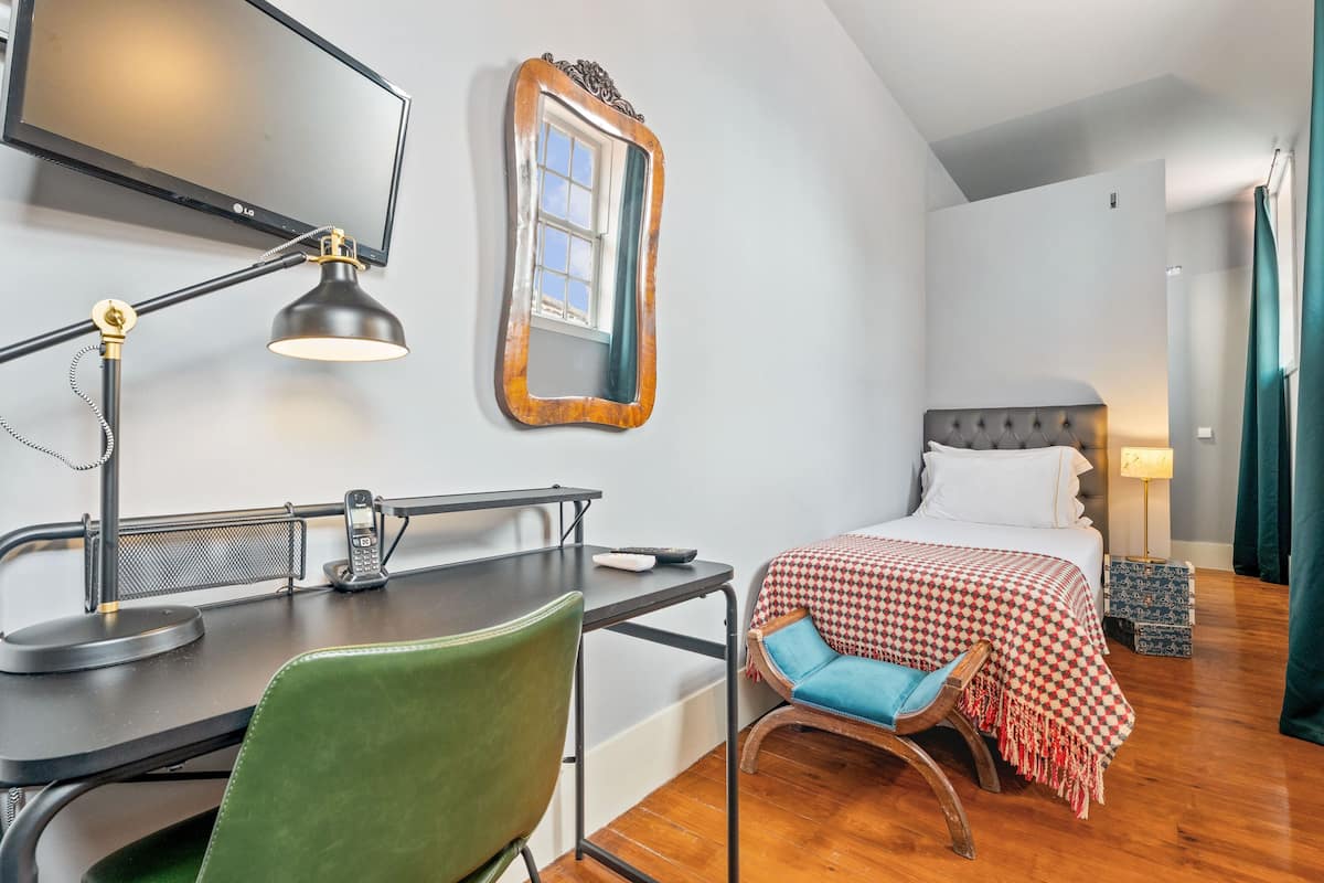 Enkelrum | 1 sovrum, allergitestade sängkläder och minibar