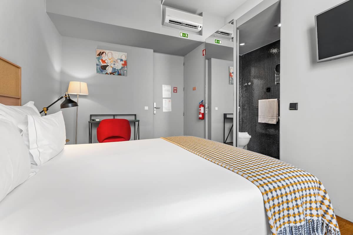 Dubbelrum | 1 sovrum, allergitestade sängkläder och minibar