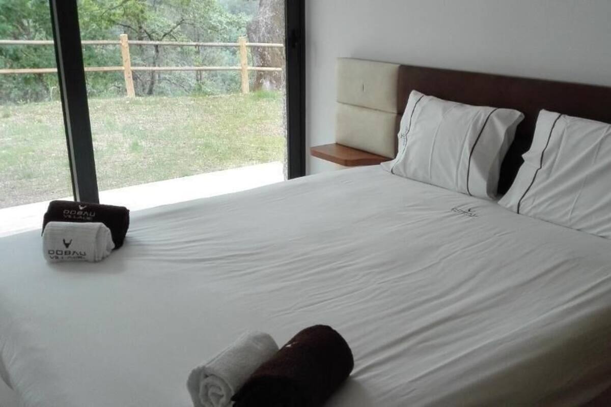 Hus, 1 soverom | Memory foam-senger, minibar, blendingsgardiner og lydisolert