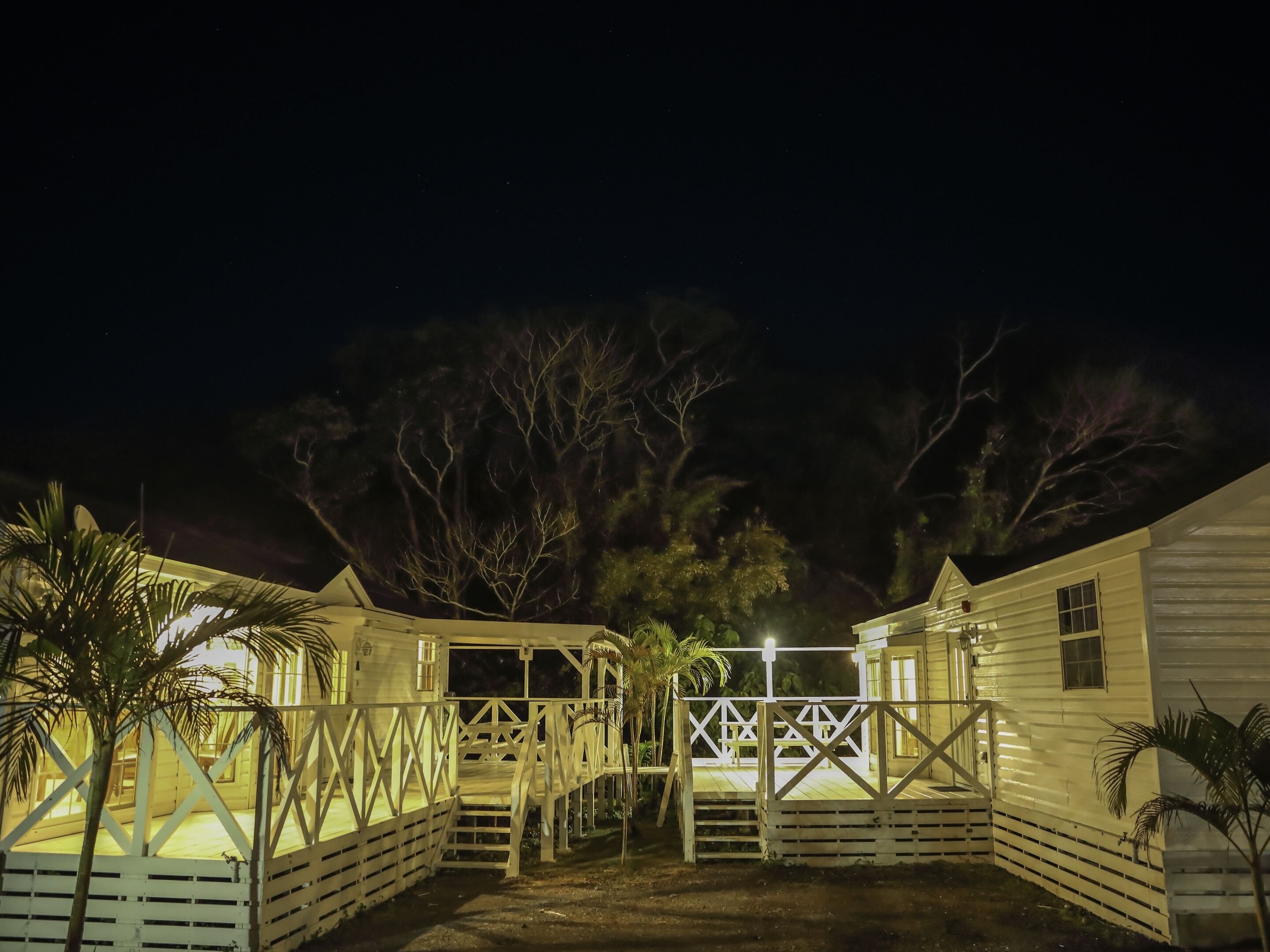 front of property – evening/night