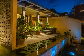 Front of property – evening/night - Kouriisland hotel cava (Nakijin)
