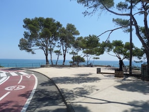 Beach nearby, beach bar