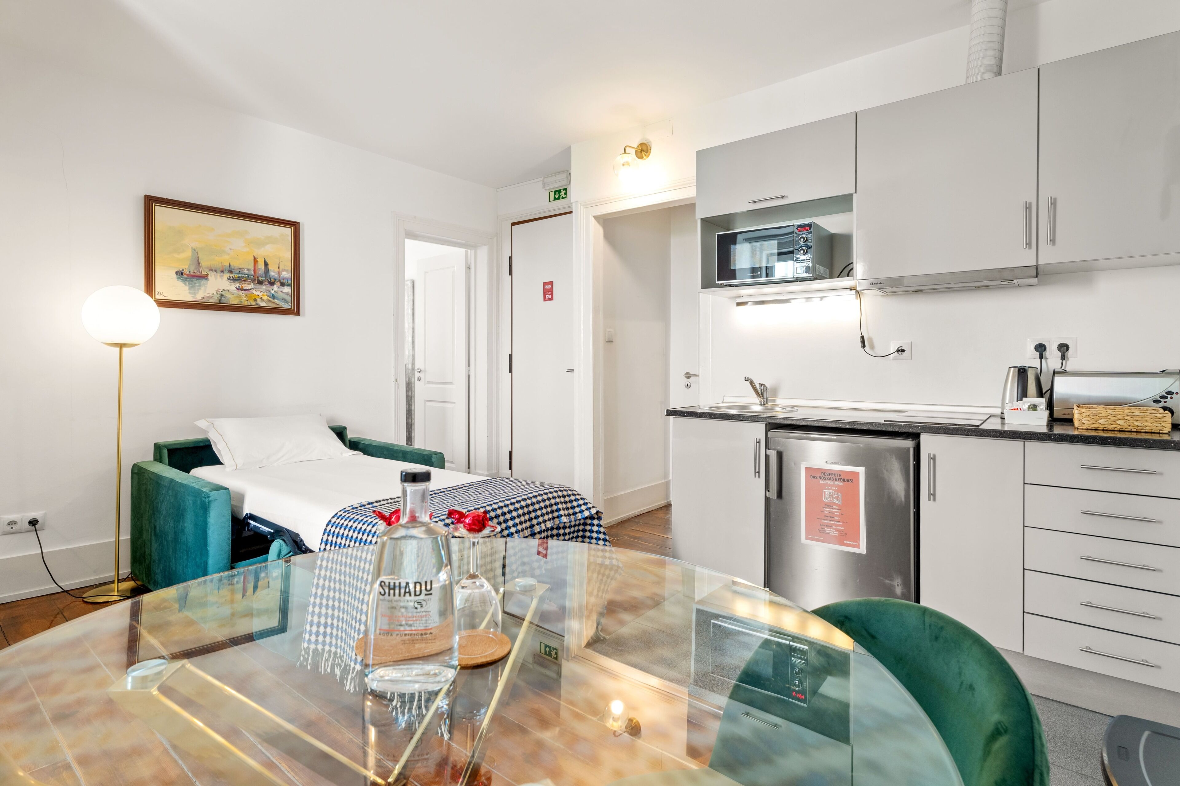 1 habitación, ropa de cama hipoalergénica y minibar 