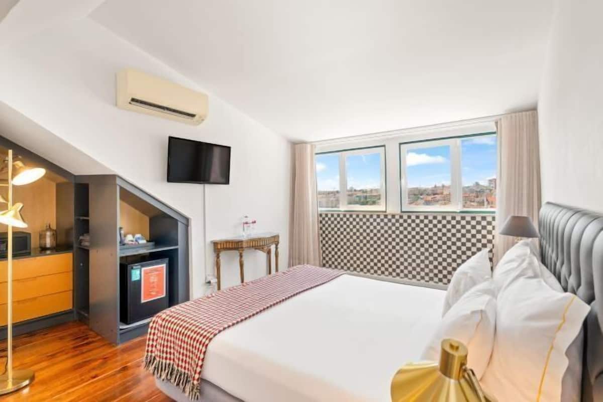 1 slaapkamer, hypoallergeen beddengoed, een minibar
