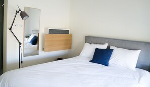 2 bedrooms, memory-foam beds, individually decorated