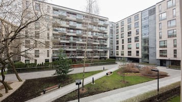 Lägenhet Comfort - utsikt mot innergården | Utsikt mot innergård