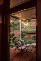 Apartamento Grand, varias camas, vistas al jardín | Vistas desde la habitación