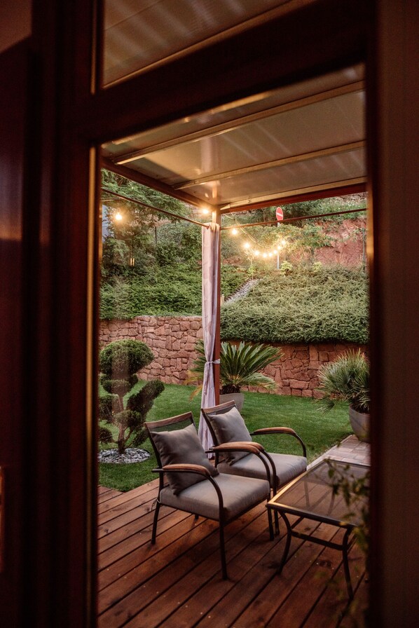 Grand Apartment, Multiple Beds, Garden View | View from room