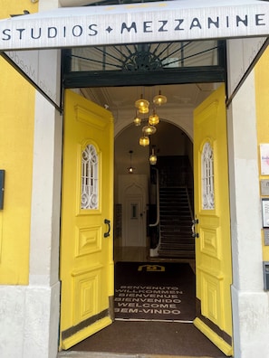 Façade de l’hébergement