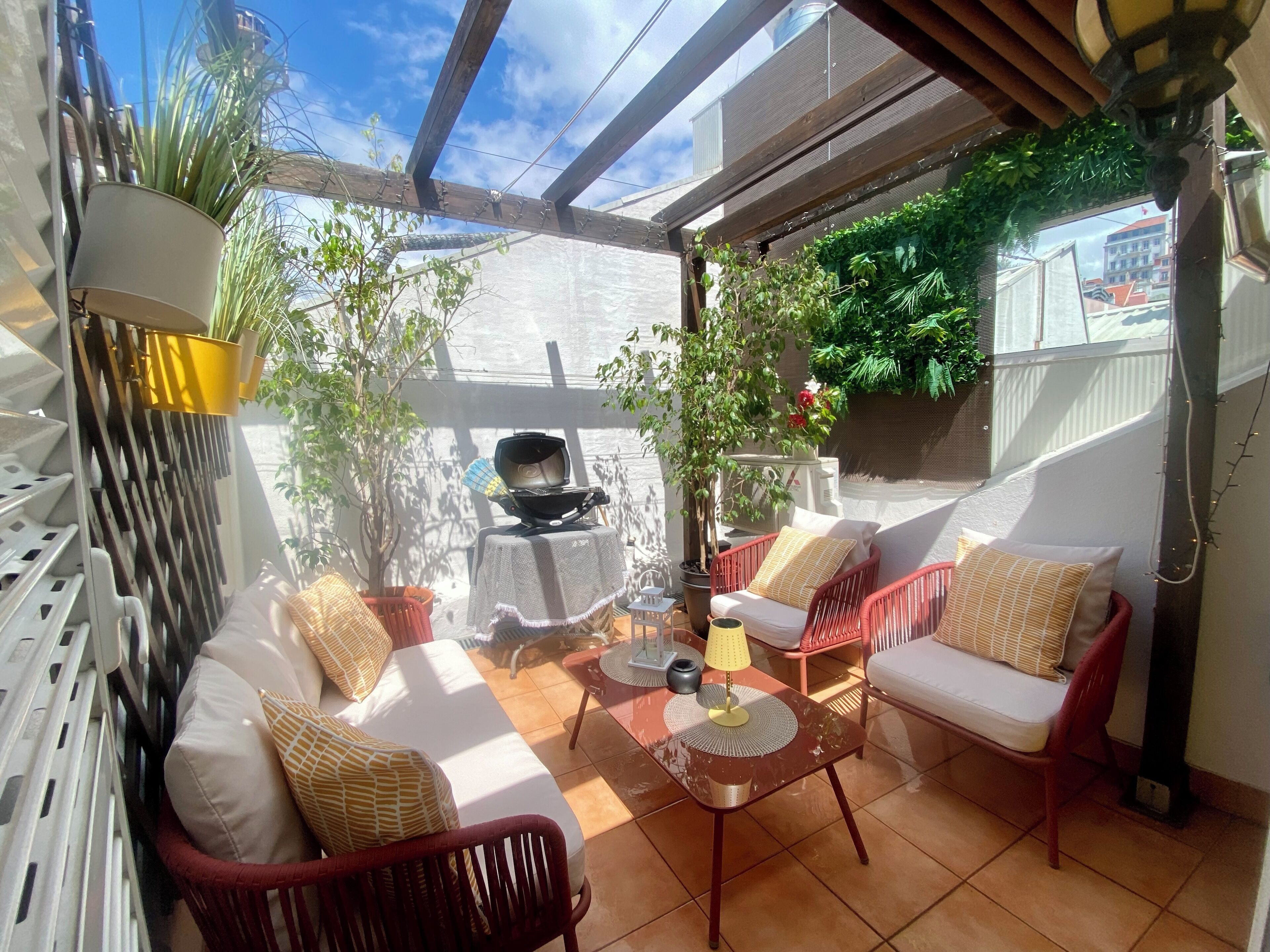 豪華公寓, 1 間臥室, 露台 (Studio 7/8) | 露台/庭院