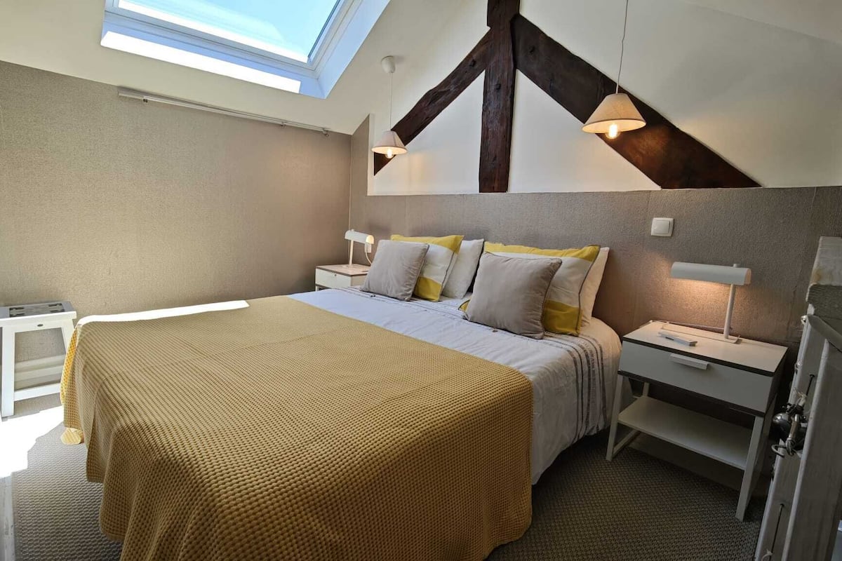 Departamento Deluxe, 1 habitación, Terraza (Studio 7/8) | 1 habitación, ropa de cama de alta calidad y camas Tempur-Pedic