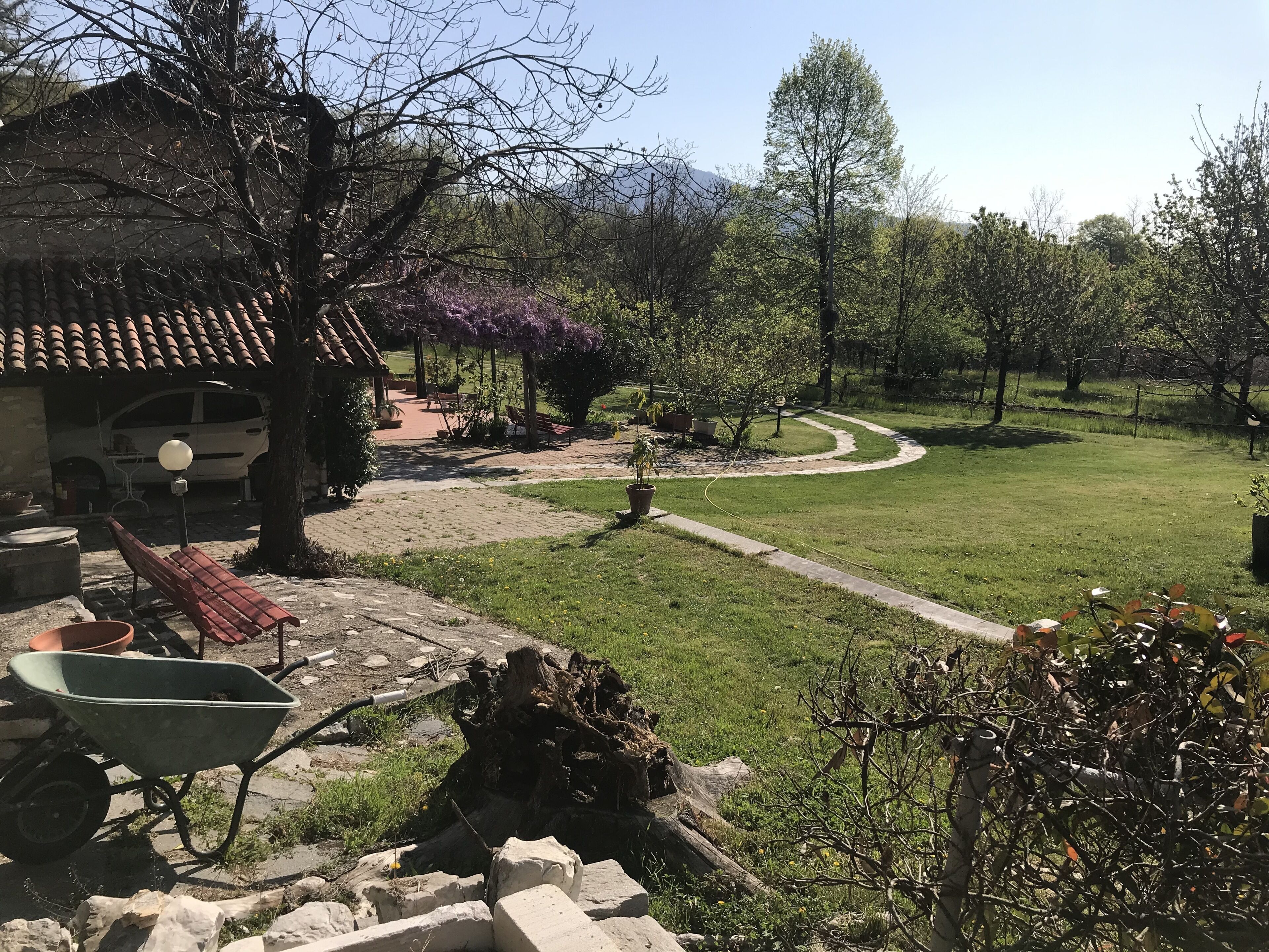 Enceinte de l’hébergement