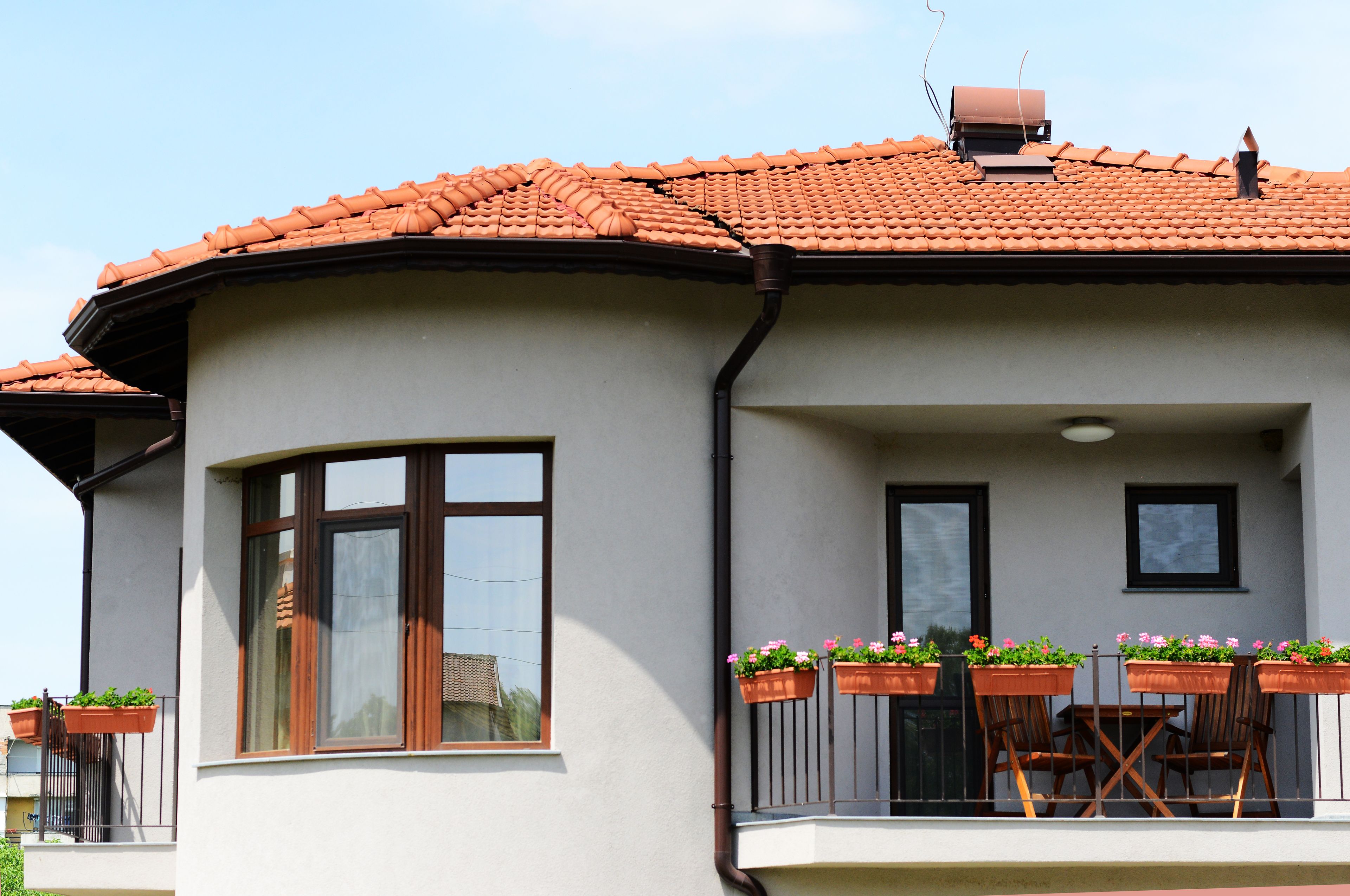 Classic-værelse - flere senge - udsigt til flod | Udsigt fra balkon