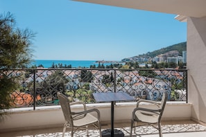 Chambre Double, vue mer | Vue depuis le balcon