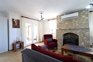 Villa | Living area | LCD TV - Villa Mountain View by Villamnet (Fethiye)