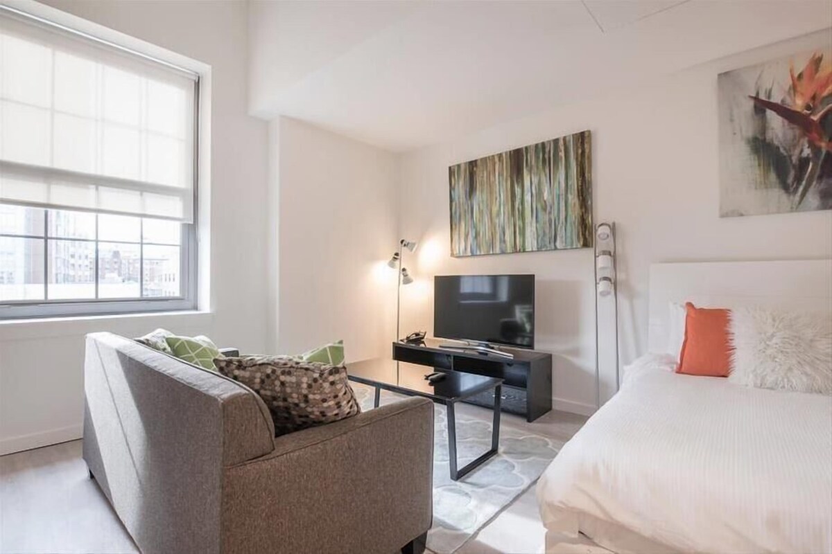 Furnished Delx Studio w/ Full Kitchen & Fast WiFi | Boston
