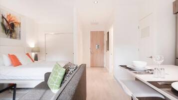 Desk, iron/ironing board, free WiFi, bed sheets