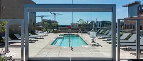 Piscine chauffée