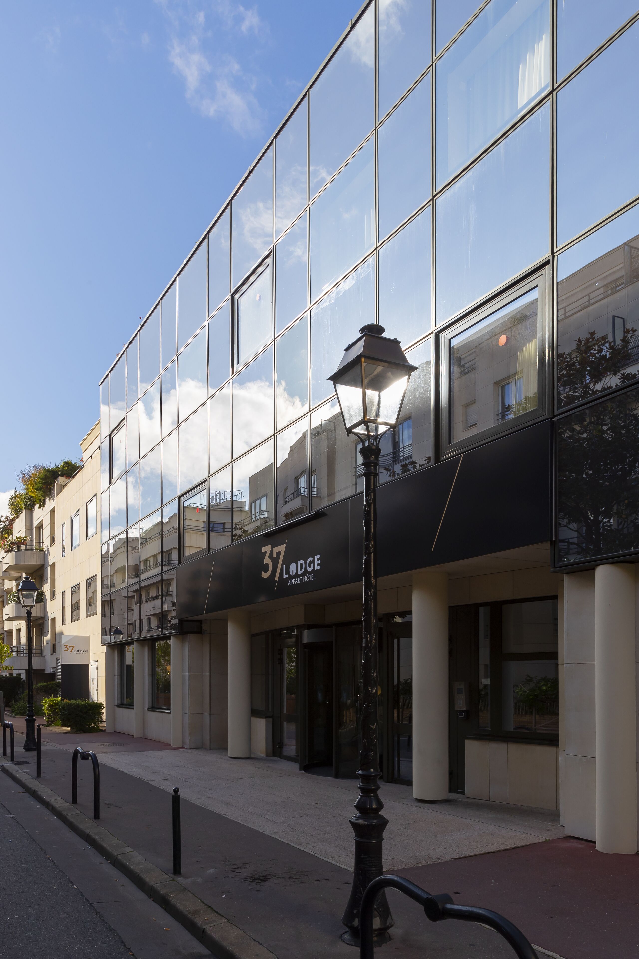 Façade de l’hébergement