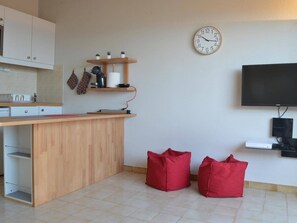 Interior - Studio cabin with terrace and sea view in Banyuls-sur-Mer, 4 people (Banyuls-sur-Mer)