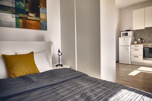 Studio – deluxe | Strykejern/-brett, wi-fi (inkludert) og sengetøy