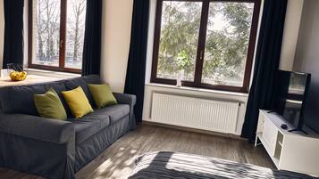 Deluxe Studio | Iron/ironing board, free WiFi, bed sheets