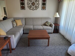 Condo, 2 Bedrooms | Living area | Flat-screen TV, fireplace - GetAways at San Diego Country Estates (Ramona)