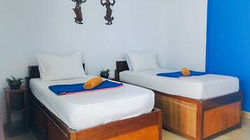 Deluxe-værelse med 2 enkeltsenge | Pengeskab på værelset, skrivebord, lydisolering, gratis Wi-Fi