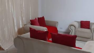 House, 3 Bedrooms | Living area | Flat-screen TV