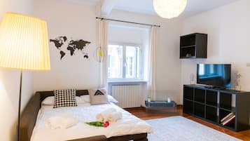 Familienapartment, 1 Schlafzimmer | Wohnbereich