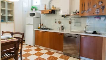 Appartamento familiare, 1 camera da letto | Cucina privata | Piano cottura, lavastoviglie, macchina per tè/caffè, bollitore elettrico