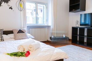 FamiljelÀgenhet - 1 sovrum | Vardagsrum | Tv
