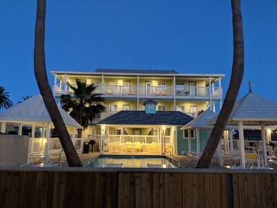 Seashell Village Resort near the beach with kitchens