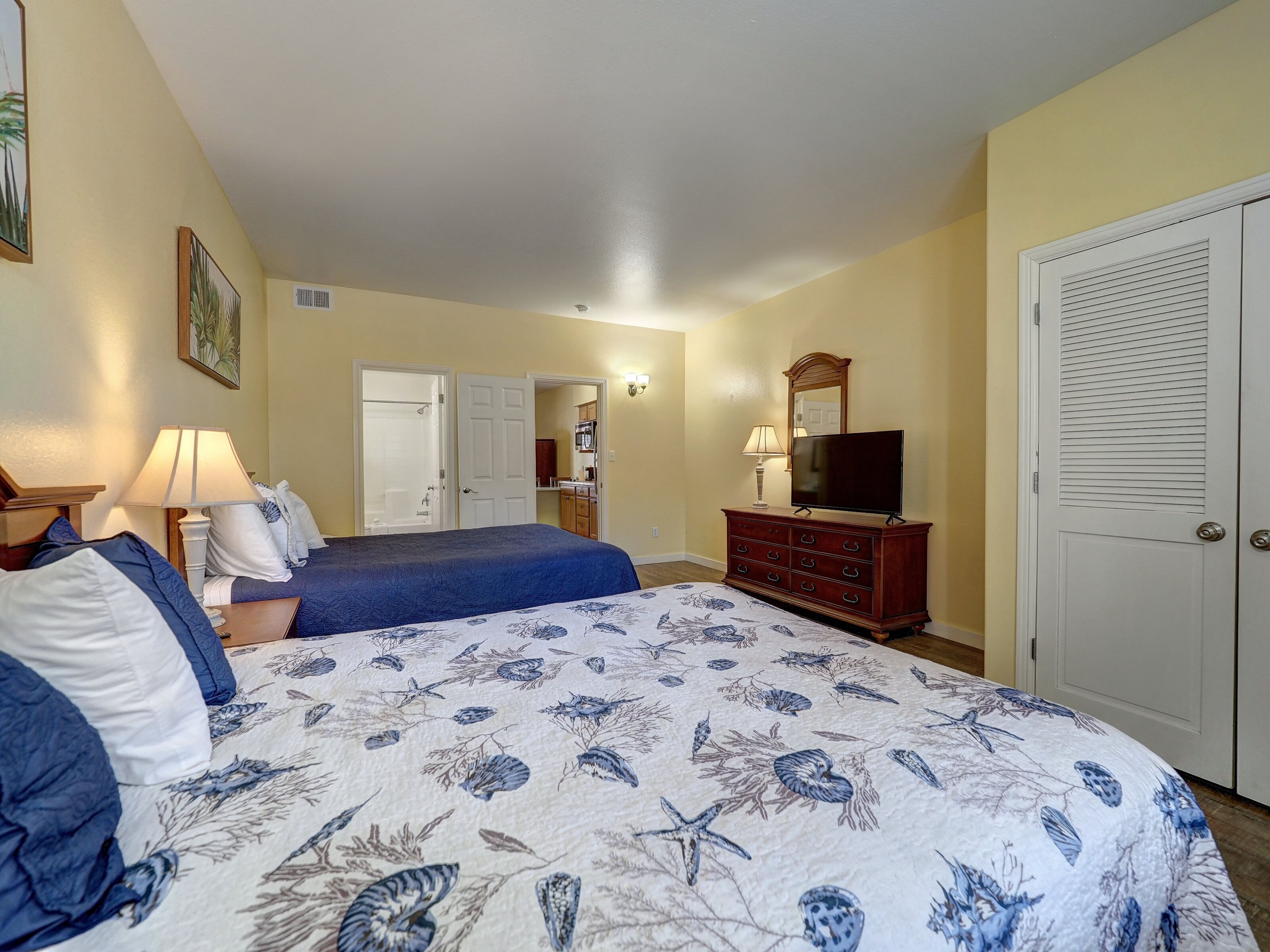 Individuelt innredet, strykejern/-brett, wi-fi (inkludert) og sengetøy