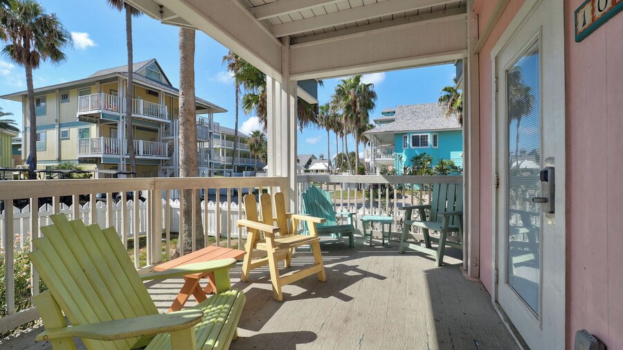 Seashell Village Resort near the beach with kitchens