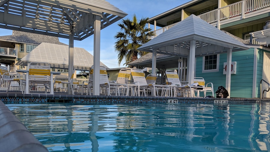 Seashell Village Resort near the beach with kitchens